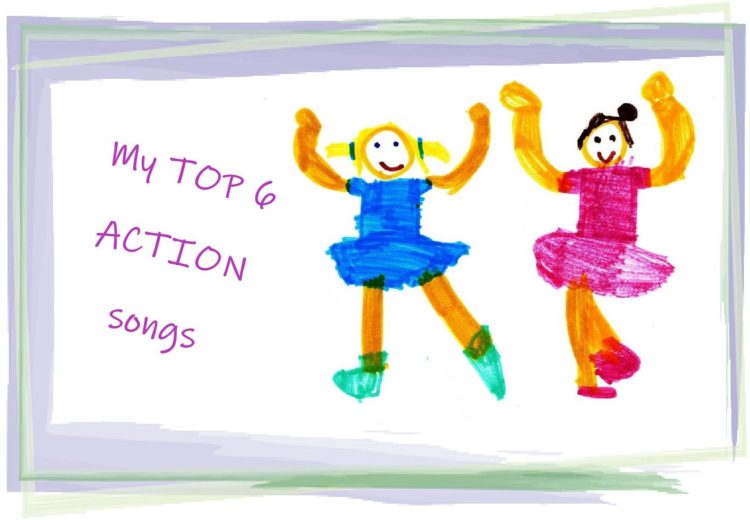 my top 6 action songs